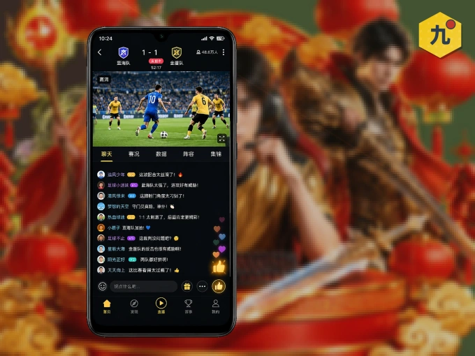 装好九州体育 APP，看球体验更流畅
